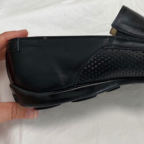 Taryn Rose Black Leather Driving Shoes in Men's Size 43 (US 10) - Picture 11 of 12